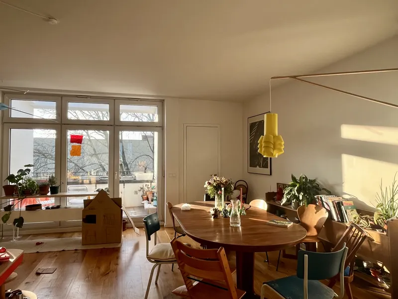 Schöneberg sublet for 3 months: Big rooftop apartment (Sept, Oct, Nov) — photo 1